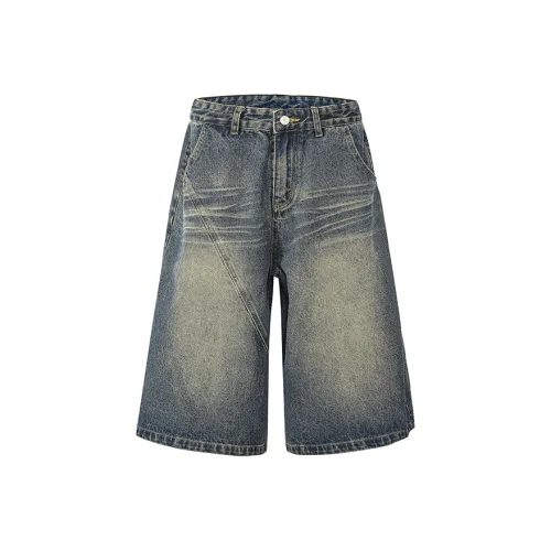 KEIRANDUN Унисекс Джинсовые Шорты