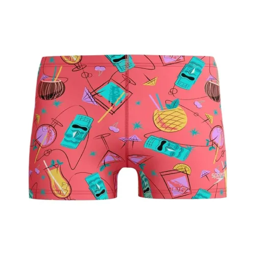 Speedo Плавательные шорты Мужские Коралловый