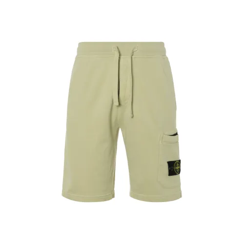 STONE ISLAND Повседневные шорты Мужские Светло-зеленые