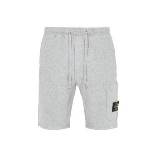 Stone Island Серые Мужские Спортивные Шорты