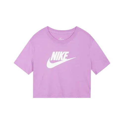 NIKE Sportswear Essentials series Фиолетовый Женские Короткие топы