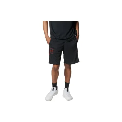 Under Armour Baseline Novelty Шорты Повседневные шорты Мужские Черные
