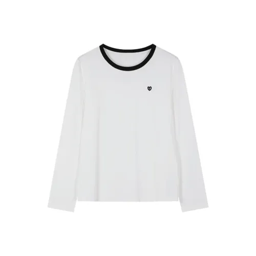 Mo Han Yi Mei Стандартная T-рубашка Женская Белая