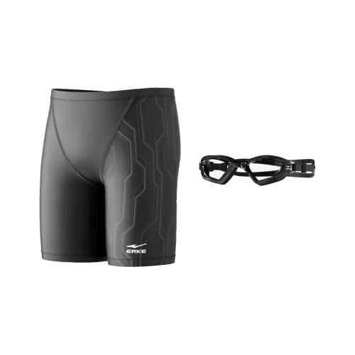Erke Плавательные шорты Мужской двухкомпонентный комплект Черный