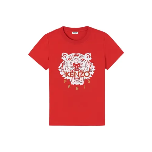 KENZO Женские красные футболки