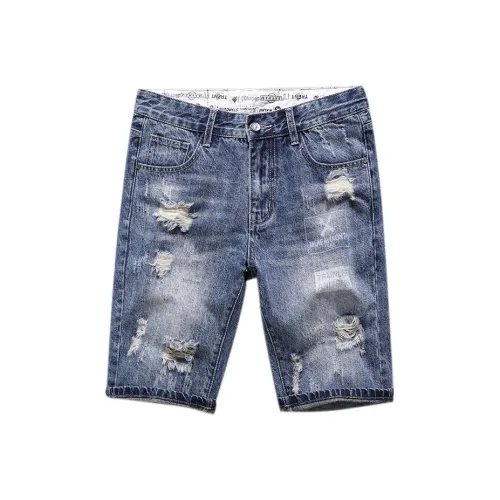 JUCY JUDY Синий Унисекс Джинсовые шорты