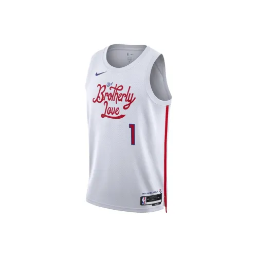 Nike Баскетбольная Джерси Унисекс Белая