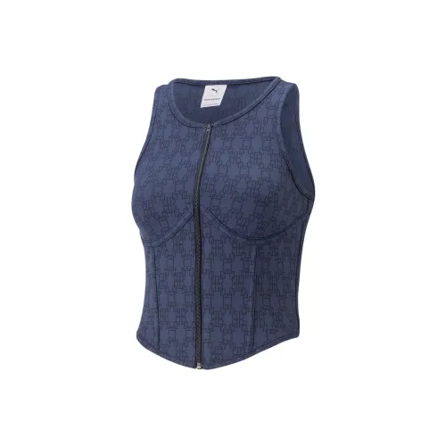 PUMA X DAPPER DAN Синие Женские Майки