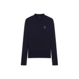 Ночной Синий (Антибактериальная Ткань - Полуводолазка Стиль)