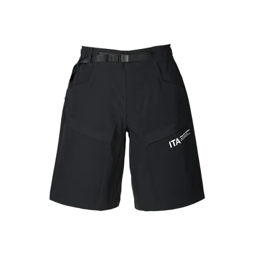 KAPPA SS25 Повседневные шорты Мужские Черные