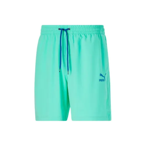 PUMA Плавательные шорты Мужские Мятно-зеленые