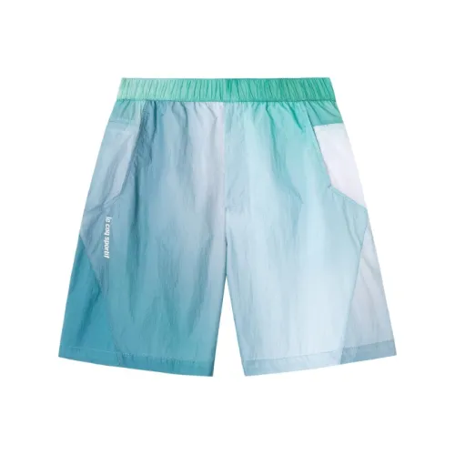 Le Coq Sportif Повседневные шорты Мужские Серый Синий