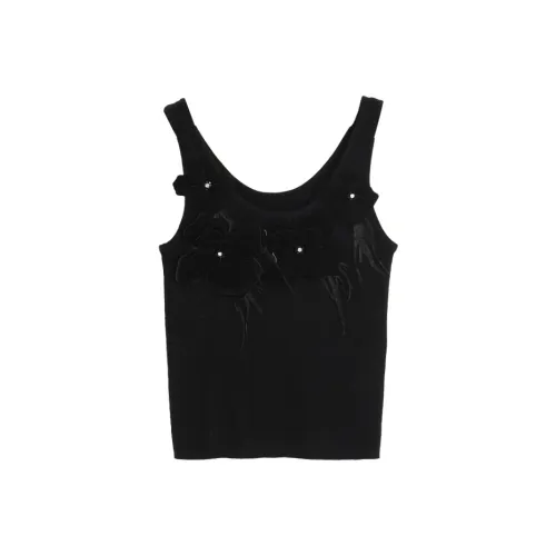 SETIROM Черные Женские Майки