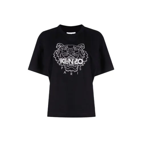 KENZO Черные Женские Футболки