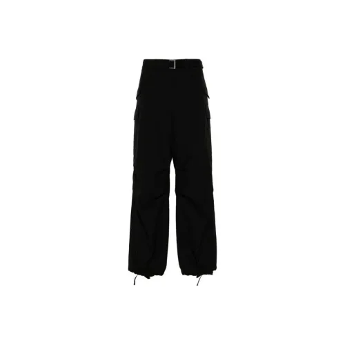 Sacai совместный бренд Черные Мужские Повседневные Штаны