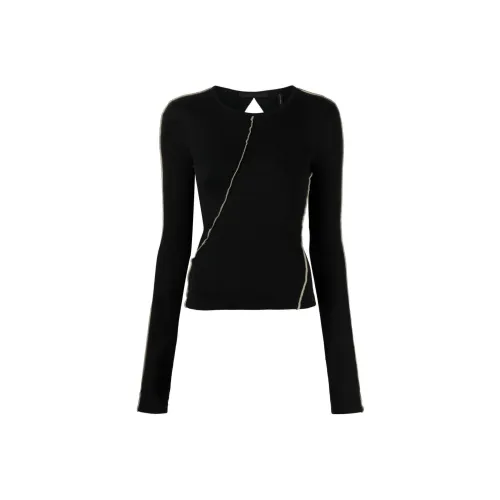 Helmut Lang Черные Женские Т-рубашки