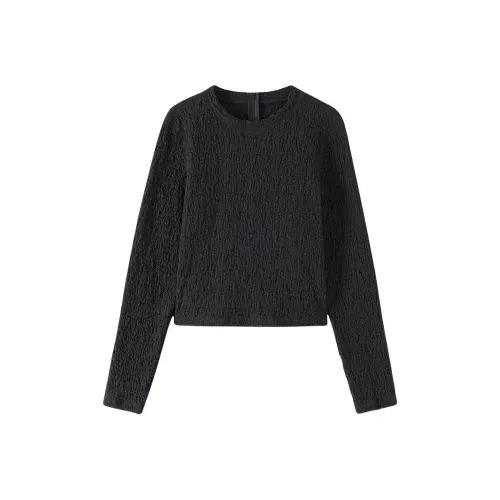 hacikis T-рубашка женская Rolling черного цвета