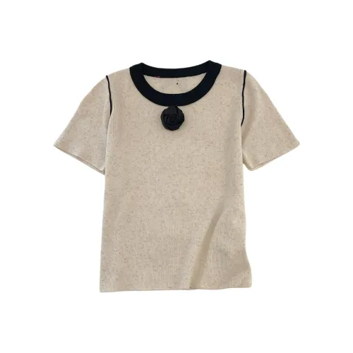 OUBO Абрикос Женские Футболки