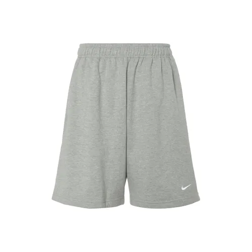 nike Solo Swoosh Повседневные шорты Мужские Светло-серые