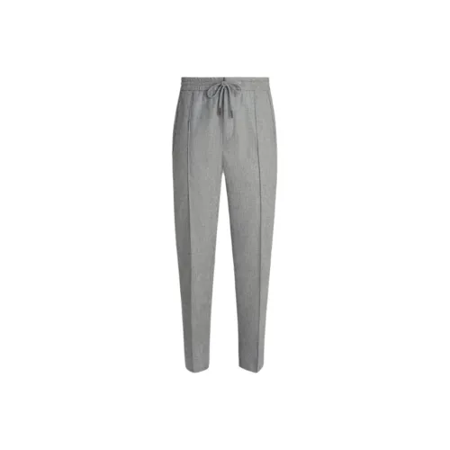 Ermenegildo Zegna Gray Men's Casual Pants  
Эргенжильдо Зегна Серые Мужские Повседневные Брюки