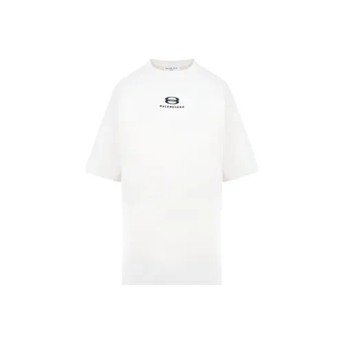 Balenciaga SS22 Стандартная T-рубашка Женская Белая
