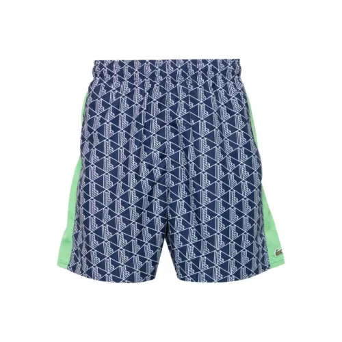 LACOSTE Повседневные шорты Мужские Синие
