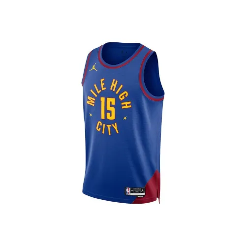 Nike Swingman Dri FIT Denver Nuggets Баскетбольная Джерси Унисекс Синий