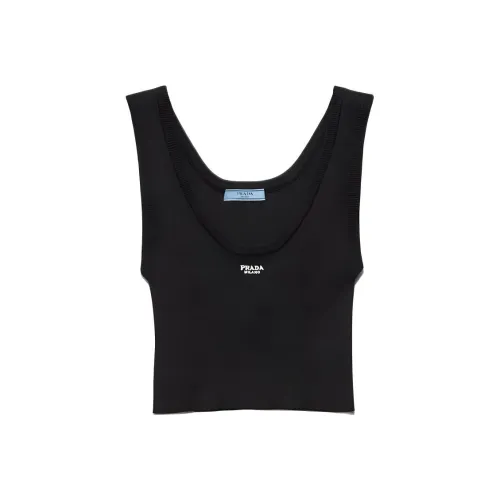 PRADA Черные Женские Майки