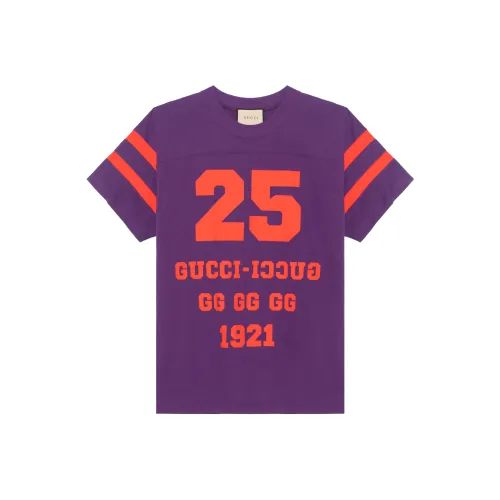 GUCCI Фиолетовые Женские Т-рубашки