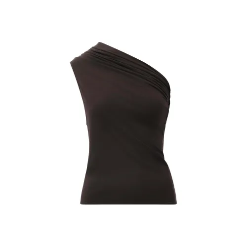 Entire Studios Майка Женская Коричневая