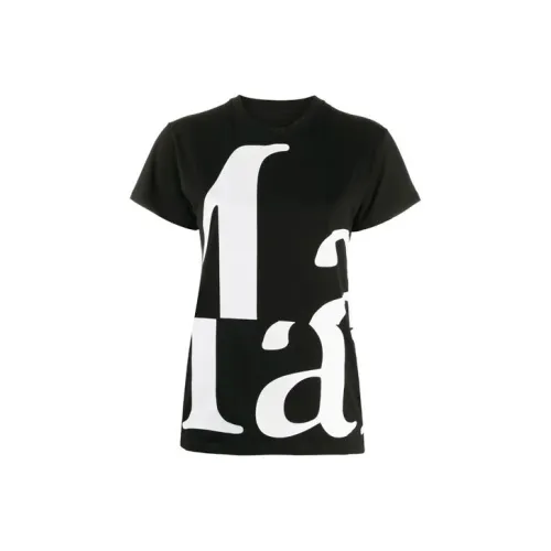 Maison Margiela Черные Женские Т-рубашки