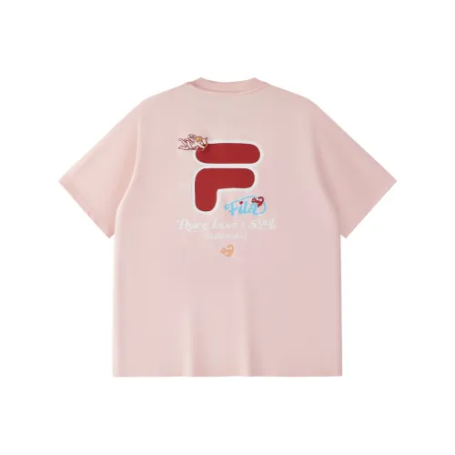 FILA FUSION FOB series T-Shirt Унисекс Enchanted Пастельно-розовый