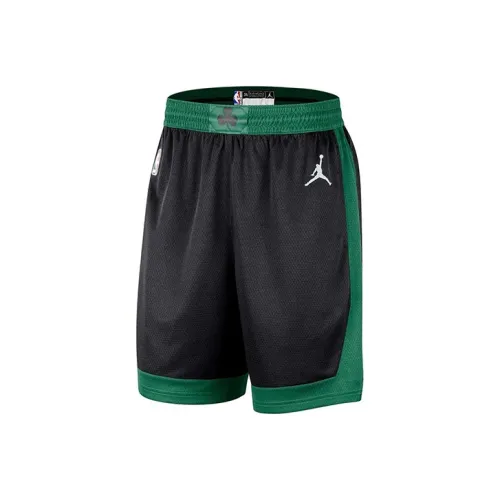 Джордан Boston Celtics Statement Edition Баскетбольные шорты Мужские Черные