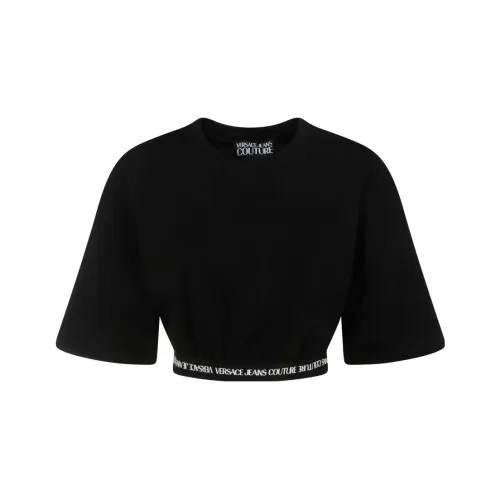 VERSACE JEANS COUTURE FW22 T-рубашка Женская Черная