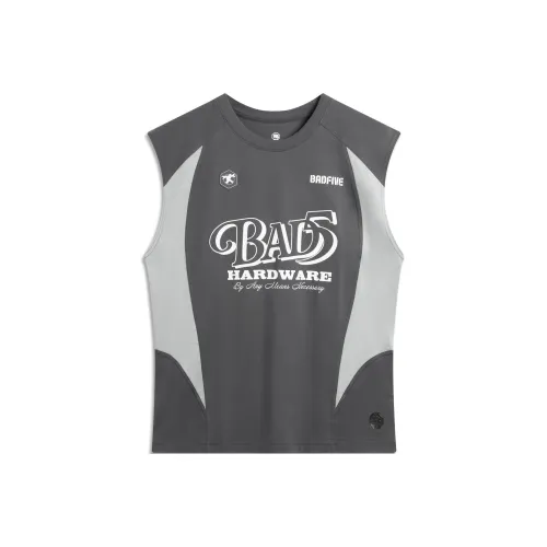 LINING Майка Мужская Черная Сосново-Серый