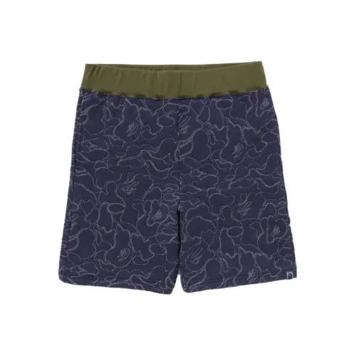 A BATHING APE SS23 Ape Man Manufactured Series Камуфляж Мужские спортивные шорты