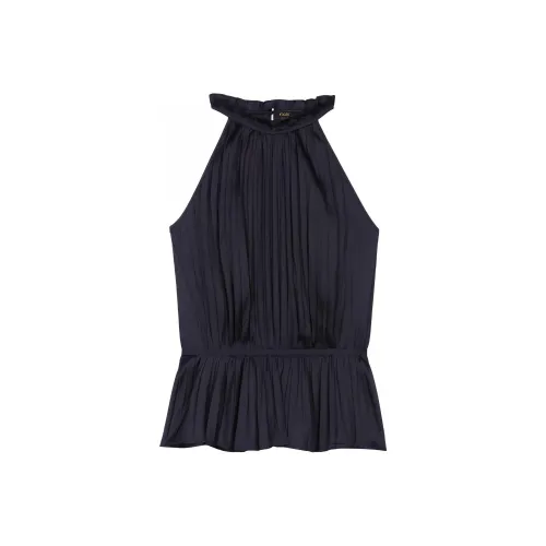 Maje Черные Женские Майки