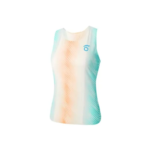 Macondo Бег Майка Женская Бирюзовая