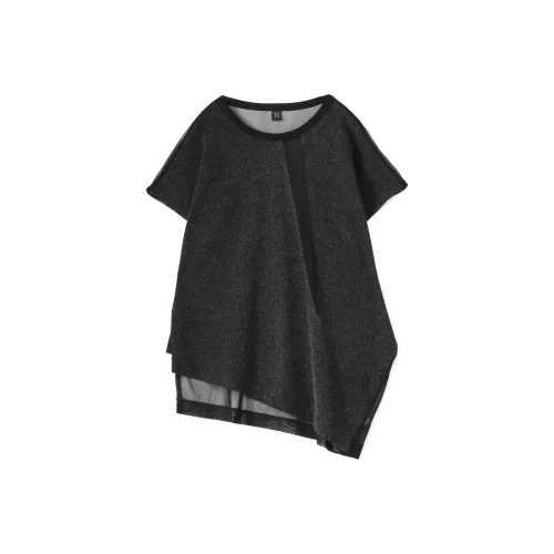 Yohji Yamamoto Черные Женские T-рубашки