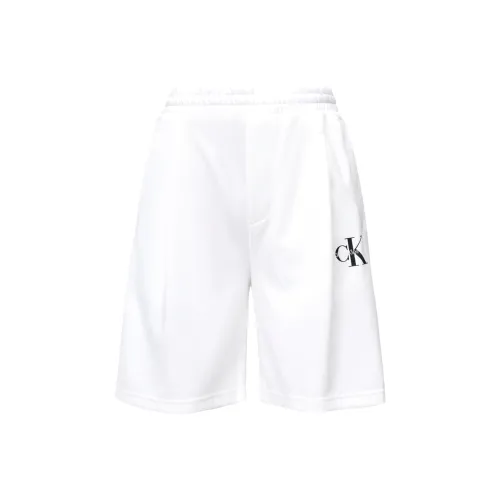 Calvin Klein Белые Мужские Повседневные Шорты