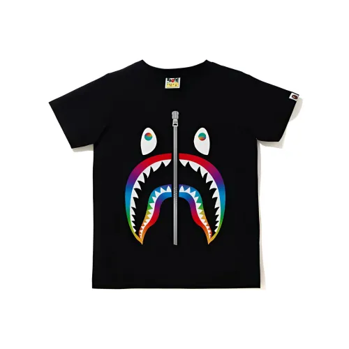 A BATHING APE Shark Series Стандартная T-рубашка Женская