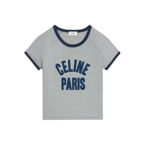CELINE Серые Женские Футболки