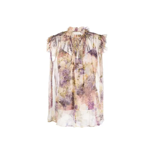 Zimmermann T-Shirt Женская Многоцветная