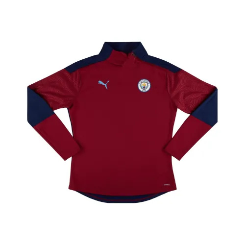 PUMA Manchester City Футбол Джерси Мужской Темно-Красный