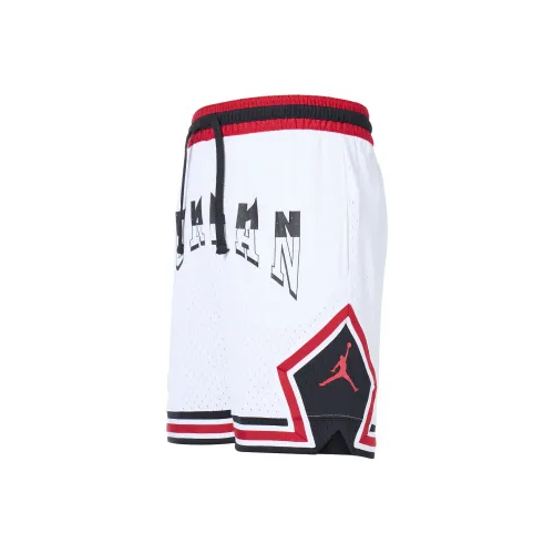 Джордан Dri Fit Белый Мужские спортивные шорты