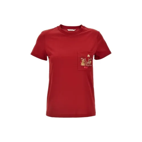MaxMara Женские Рубашки T Красного Цвета