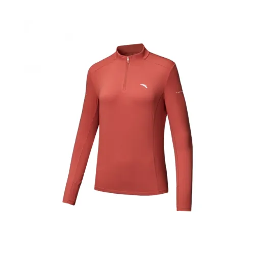 CHAOJIANTA T-рубашка Женская Mossy Rust Red