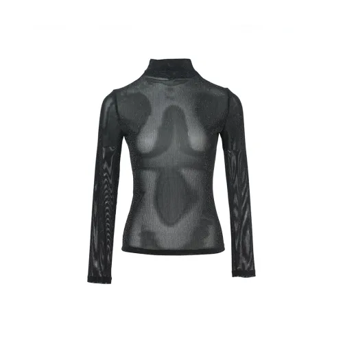 BESIONIA SS25 T Рубашка Женская Черная