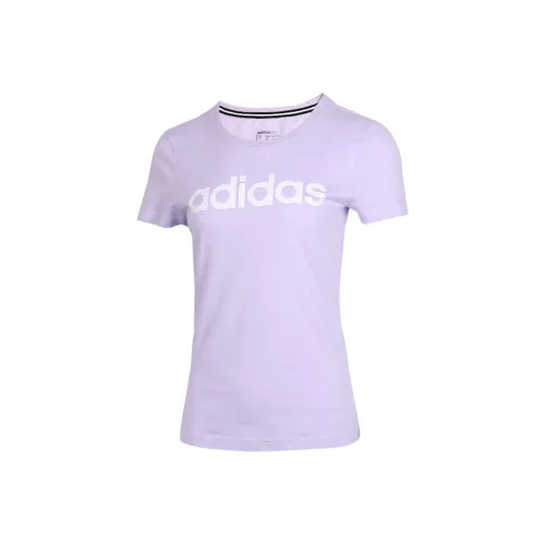 ADIDAS NEO T Shirt Женская Фиолетовая
