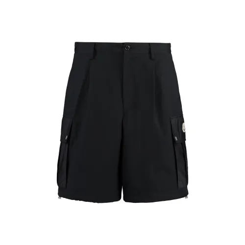 MONCLER Черные Мужские Повседневные Шорты